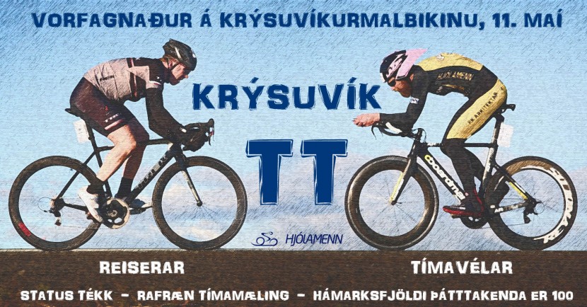 Ráslisti fyrir Krýsuvík TT, 11. maí 2016