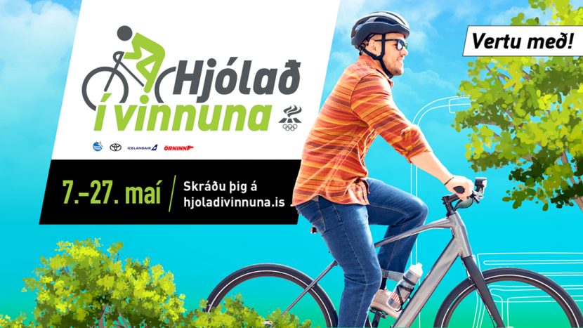 Hjólað í vinnuna hefst 7. maí
