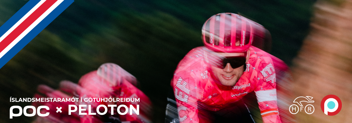 POC x Peloton Íslandsmeistaramót í götuhjólreiðum